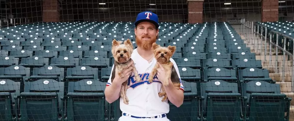The Pitcher’s Dogs: The Texas Rangers’ Jon Gray Loves Little Dogs